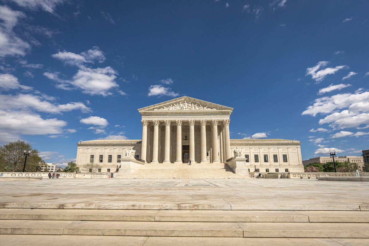 The United States Supreme Court building exterior